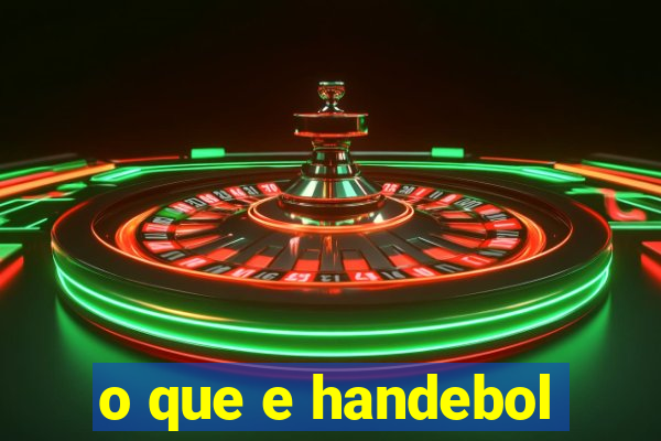 o que e handebol